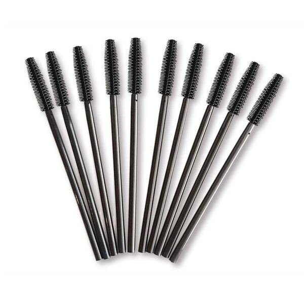 Volumising Silicone Eyelash & Brow Wands (10 pcs) - Natural Type